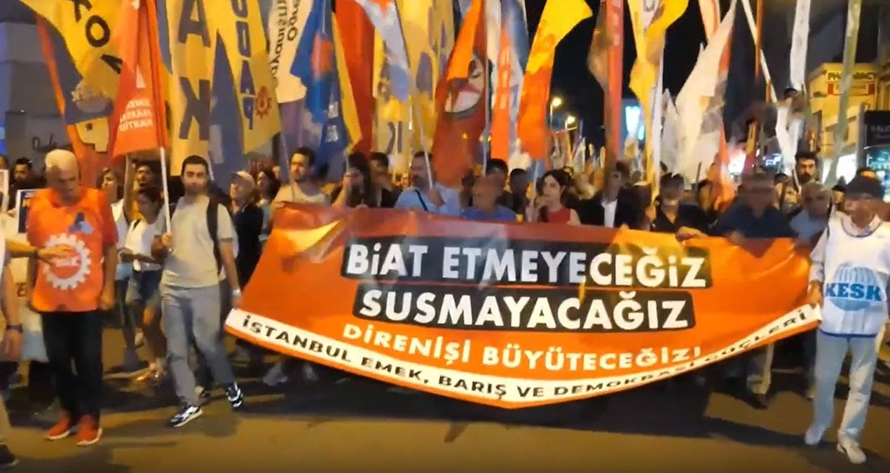 emek baris ve demokrasi gucleri chpye destek icin yurudu jdvs3Pvw