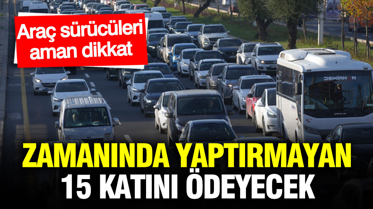 Yaz Tatili Öncesi Araç Bakımını İhmal Etmeyin: Cezalar 15 Kat Artabilir